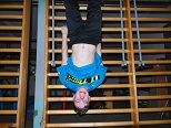 Christian beim Krafttraining